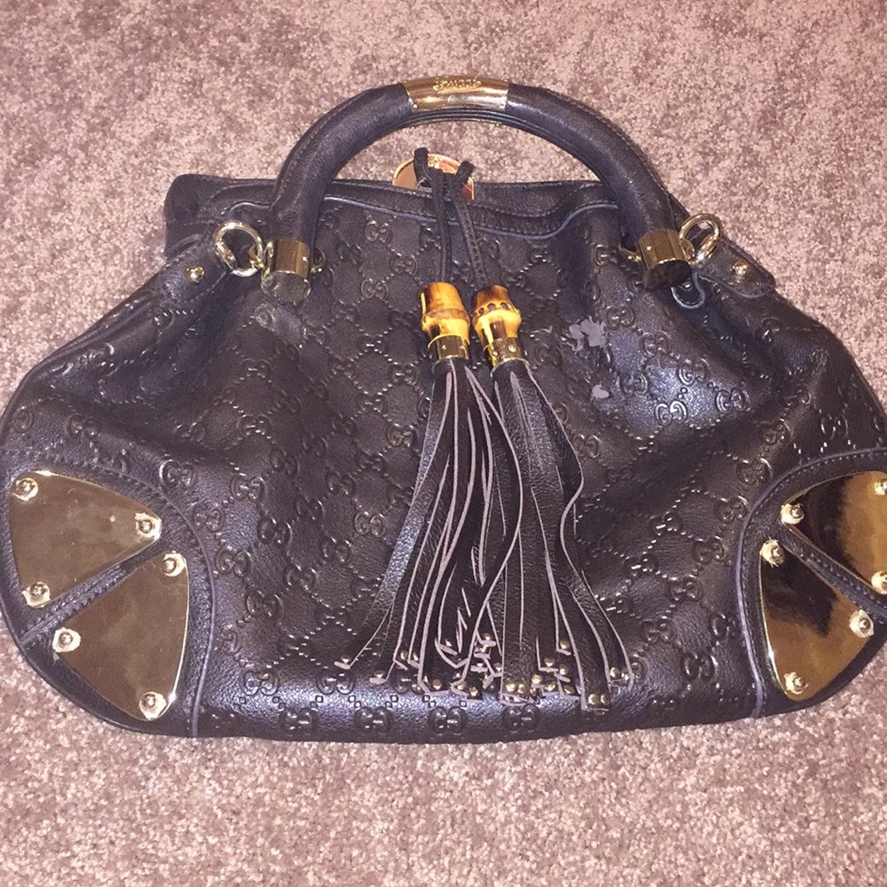Authentic Gucci leather bag